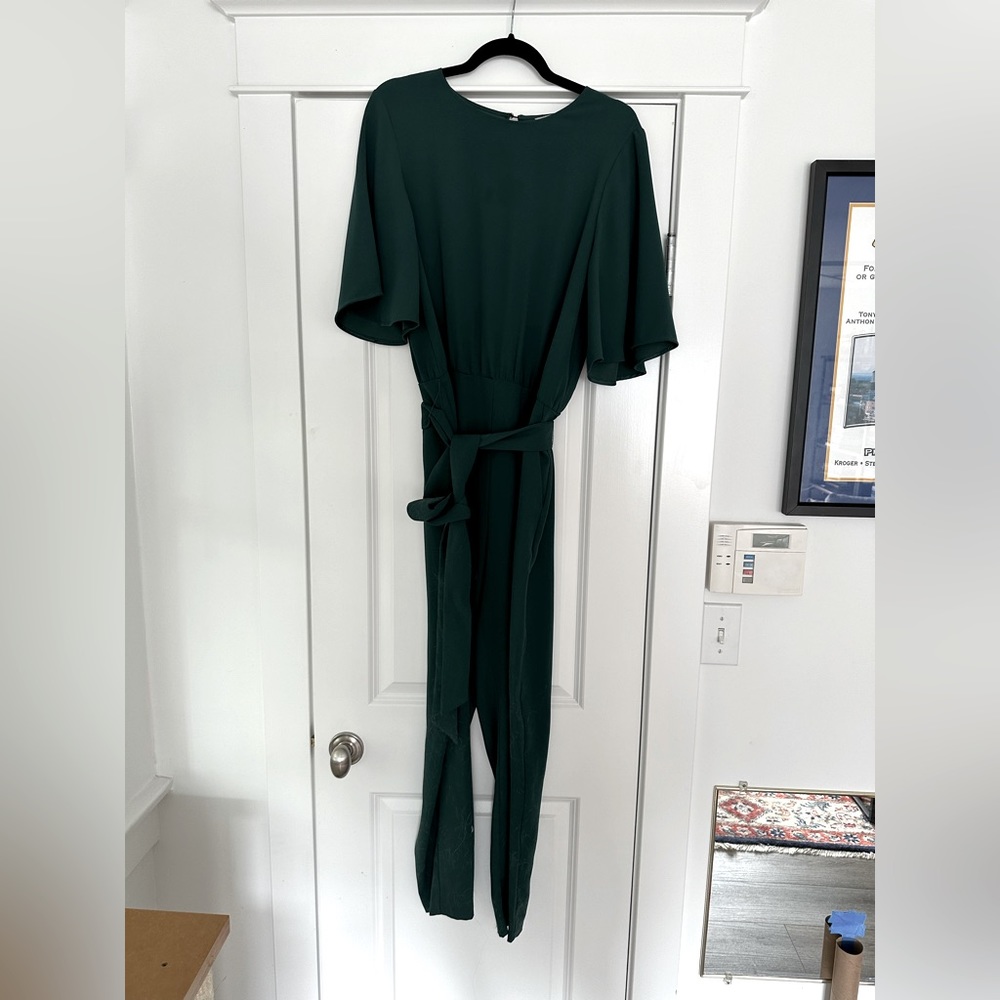 Deep green H&M jumpsuit